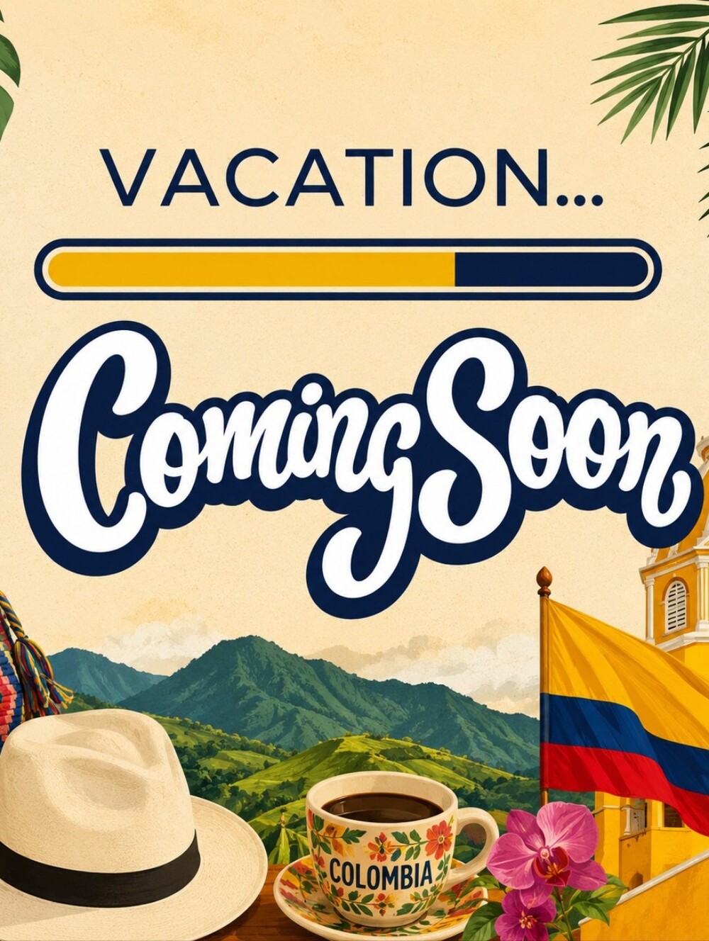 VACATION MODE: LOADING… 🇨🇴✈️
